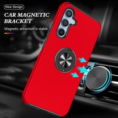 Samsung Galaxy S24+ Fingerring Kickstand Hybrid Taske