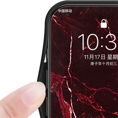 SKALO Samsung S24 Marmor hærdet glas TPU Cover - #4