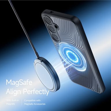 DUX DUCIS Samsung S24+ Aimo Series Magnetic Ring Cover - Sort