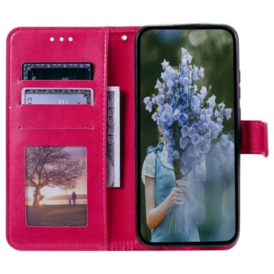 SKALO Samsung A05s 4G Mandala Flip Cover - Cerise