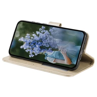 SKALO Samsung S24 Mandala Flip Cover - Guld