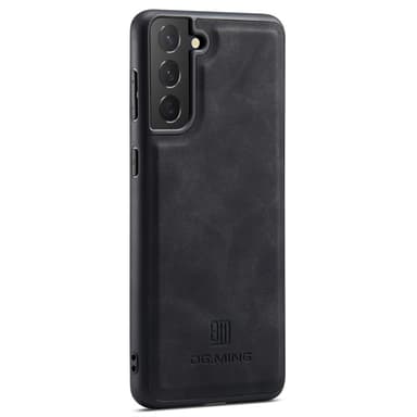 DG.MING Samsung S24+ Premium PU-læder Hybrid Cover - Sort