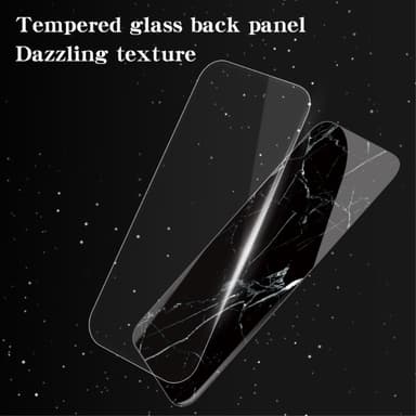 SKALO Samsung S24 Marmor hærdet glas TPU Cover - #4