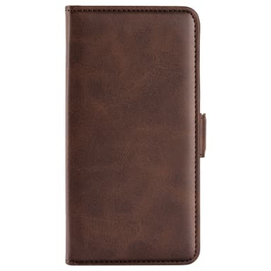 SKALO Samsung S24 Premium Wallet Flip Cover - Brun
