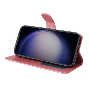 SKALO Samsung S23 FE PU-læder Pungetui - Pink