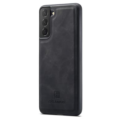 DG.MING Samsung S24+ Premium PU-læder Hybrid Cover - Sort