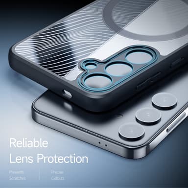 DUX DUCIS Samsung S24+ Aimo Series Magnetic Ring Cover - Sort