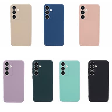 SKALO Samsung S24+ Ultratynd TPU-skal - Sort