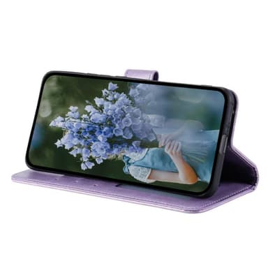 SKALO Samsung S24 Mandala Flip Cover - Lilla