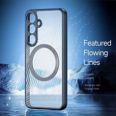DUX DUCIS Samsung S24+ Aimo Series Magnetic Ring Cover - Sort