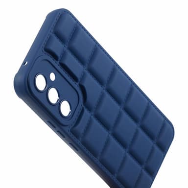 SKALO Samsung A05s 4G Puffer Bumper TPU-Cover - Mørkeblå