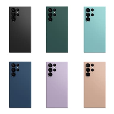 SKALO Samsung S24 Ultra Ultratynd TPU-skal - Lilla