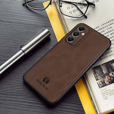 SKALO Samsung A05s 4G ANNYOJO PU læder Cover - Grå