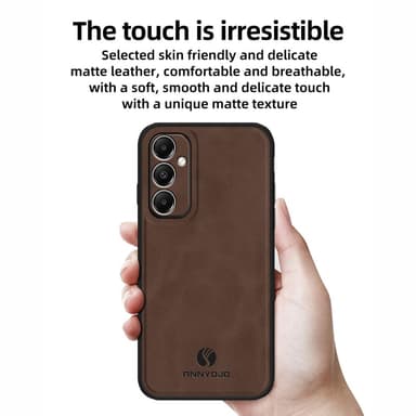 SKALO Samsung A05s 4G ANNYOJO PU læder Cover - Grå