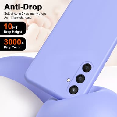 SKALO Samsung S24 Ultratynd TPU-skal - Lilla