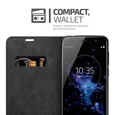 Cover Sony Xperia XZ2 PREMIUM Etui Case (Sort)