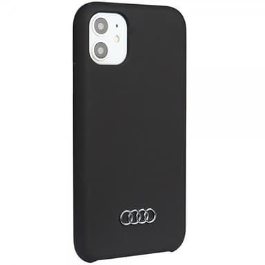 Audi iPhone 12/iPhone 12 Pro Cover Silikoni Sort