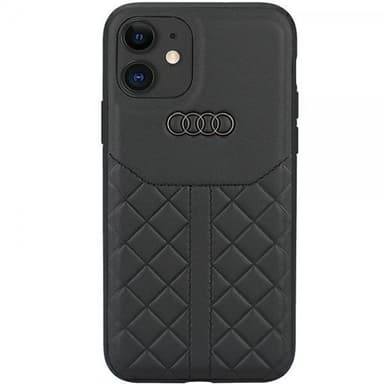 Audi iPhone 11 Cover Genuine Leather Case Sort