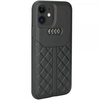 Audi iPhone 11 Cover Genuine Leather Case Sort