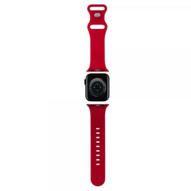Hello Kitty Apple Watch 38/40/41mm Armbånd Liquid Silicone Rød