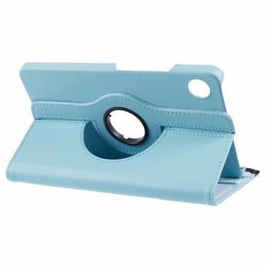 SKALO Samsung Tab A9 360 Litchi Flip Cover - Turkis