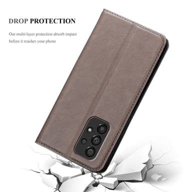 Samsung Galaxy A53 5G Pungetui Cover Case (Brun)
