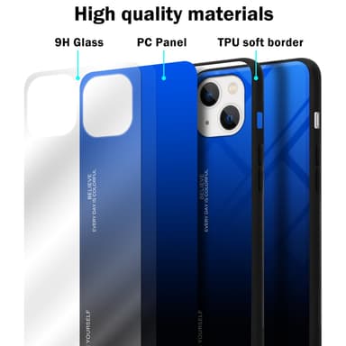 Cover iPhone 14 PLUS Etui Case (Sort)