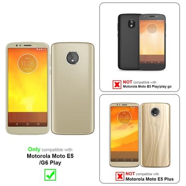 Motorola MOTO E5 / G6 PLAY 3x Skærmbeskytter