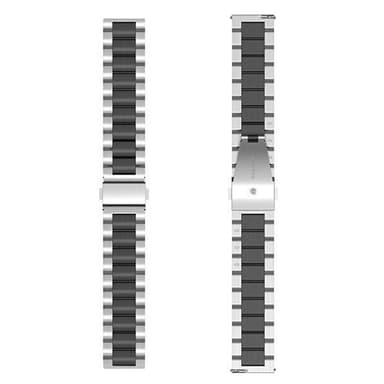 Urrem rustfrit stål Xiaomi Watch S1 Pro (46mm) - Sølv/sort