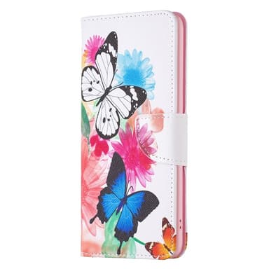 Til Samsung Galaxy S24+ tegnebogstativetui mønstertelefoncover