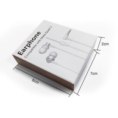 Meta Quest 3 VR In-ear hovedtelefoner ledningsforbundne hovedtelefoner