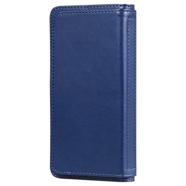 SKALO Samsung A14 10-RUM Flip Cover - Blå
