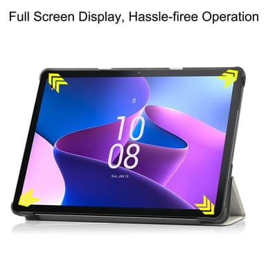 Til Lenovo Tab M10 (Gen 3) Trifoldet Stativdæksel - Cat