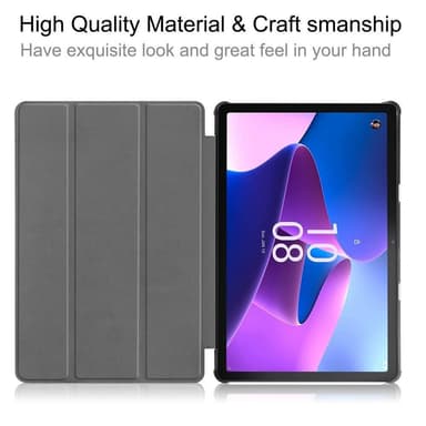 Til Lenovo Tab M10 (Gen 3) Trifoldet Stativdæksel - Cat