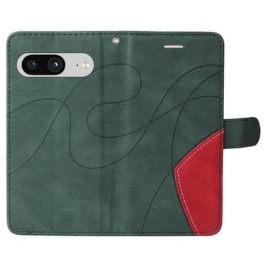 Til Google Pixel 8 KT-serie-1 dobbeltfarve etui - Grøn