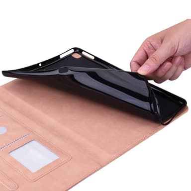 Til iPad 10.9 (2022) Tabletetui Cover Buterfly Imprinting - Lyserød
