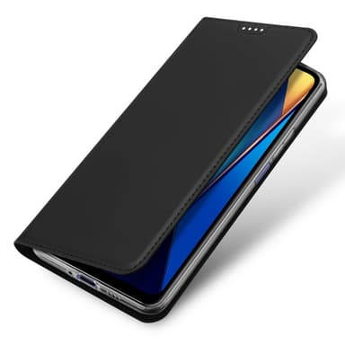 DUX DUCIS Skin Pro Series Taske med Kortspor Xiaomi Redmi 13C - Sort