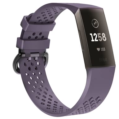 Fitbit Charge 3/4 armbånd (S) Lilla