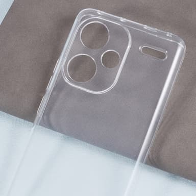 Til Xiaomi Redmi Note 13 Pro+ Case TPU Cover Bagside