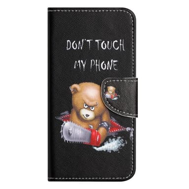 Til Samsung Galaxy A15 tegnebogstativetui mønstertelefoncover