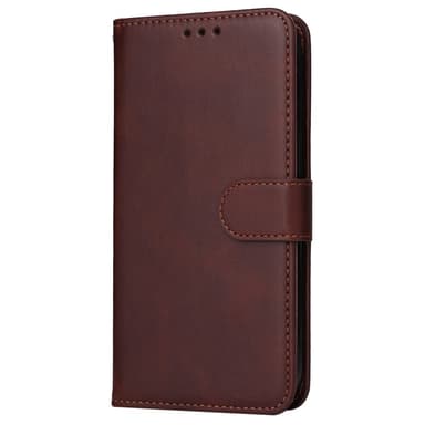 SKALO Xiaomi Redmi Note 13 Pro 5G PU-læder Pungetui - Brun