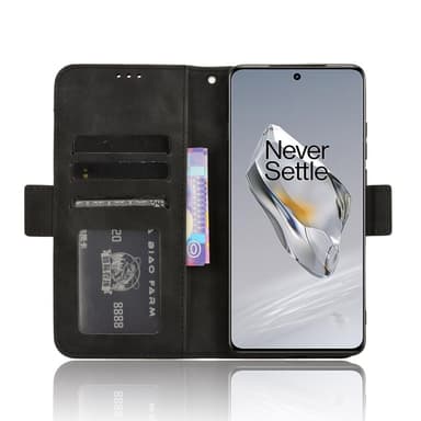 SKALO OnePlus 12R 5G 6-RUM Pungetaske - Sort