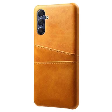 SKALO Samsung A15 5G PU-læder Cover med Pung - Brun