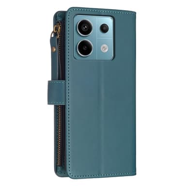 SKALO Xiaomi Redmi Note 13 Pro 5G Big Wallet 11-RUM Pungetui - Grøn