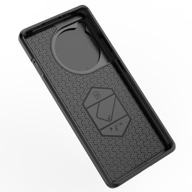 SKALO OnePlus 12R 5G Armor Hybrid Metal Ring Camera Slider - Sort