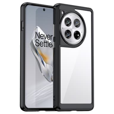 SKALO OnePlus 12 5G Farve Bumper Cover - Sort