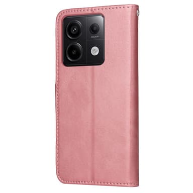 SKALO Xiaomi Redmi Note 13 Pro 5G PU-læder Pungetui - Pink