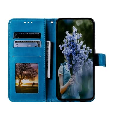 SKALO Xiaomi Redmi Note 13 4G Mandala Flip Cover - Blå