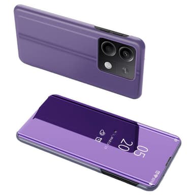 SKALO Xiaomi Redmi Note 13 Pro 5G Clear View Mirror Etui - Lilla