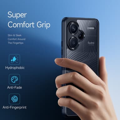 DUX DUCIS Xiaomi Redmi Note 13 Pro+ Aimo Series Cover - Sort
